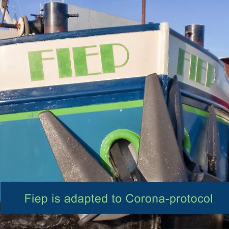 אמסטרדם Hotelboat Fiep מראה חיצוני תמונה