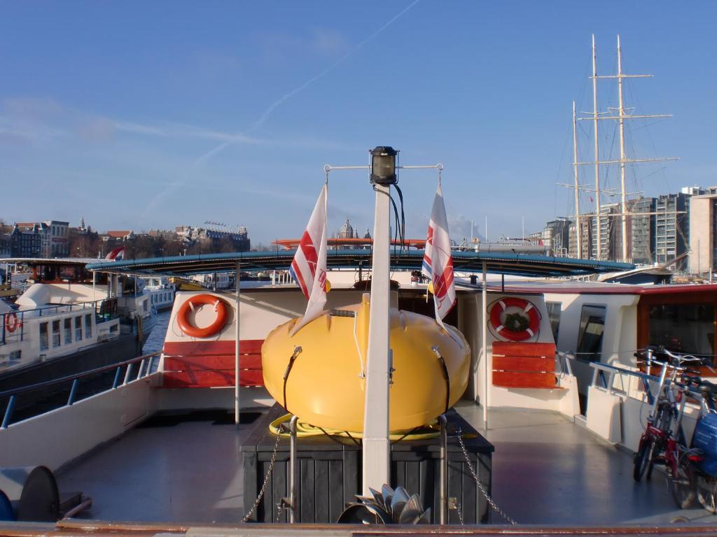 אמסטרדם Hotelboat Fiep מראה חיצוני תמונה