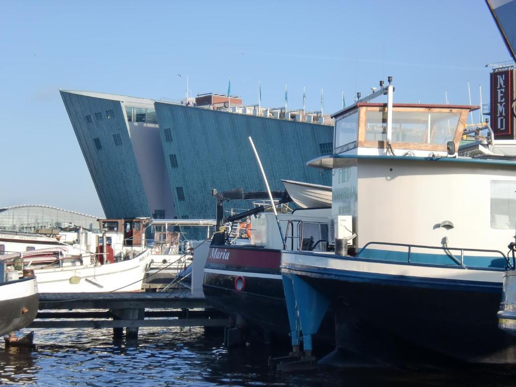 אמסטרדם Hotelboat Fiep מראה חיצוני תמונה