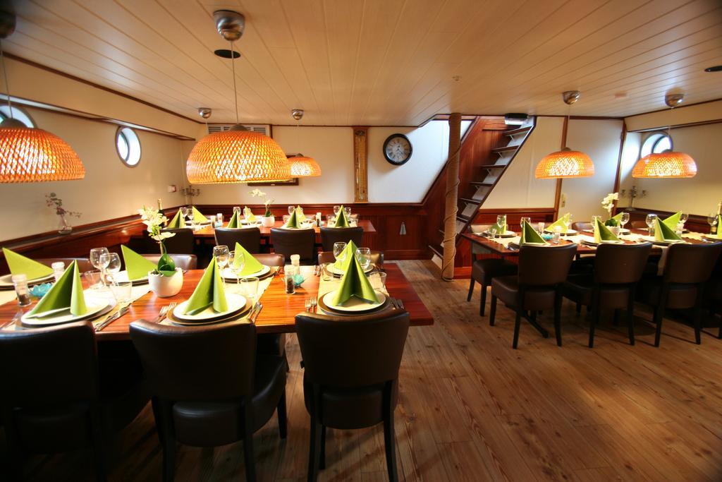 אמסטרדם Hotelboat Fiep מראה חיצוני תמונה
