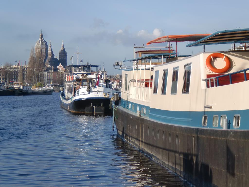 אמסטרדם Hotelboat Fiep מראה חיצוני תמונה
